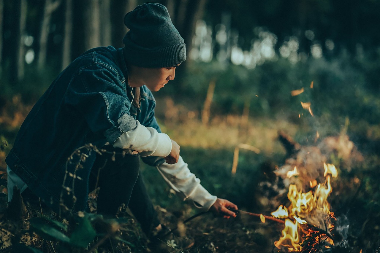 winter camping